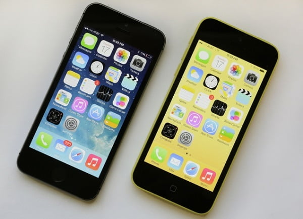 iPhone 5c и iPhone 5s
